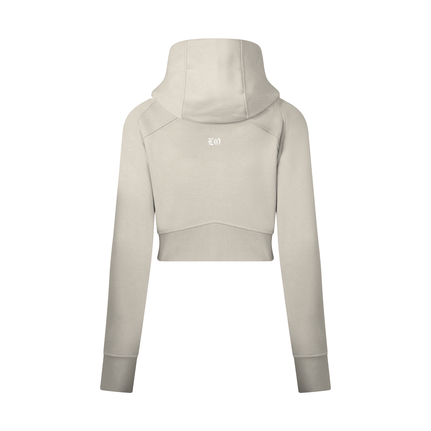 LOST ONES ATHLETICS CROPPED ZIP-HOODIE