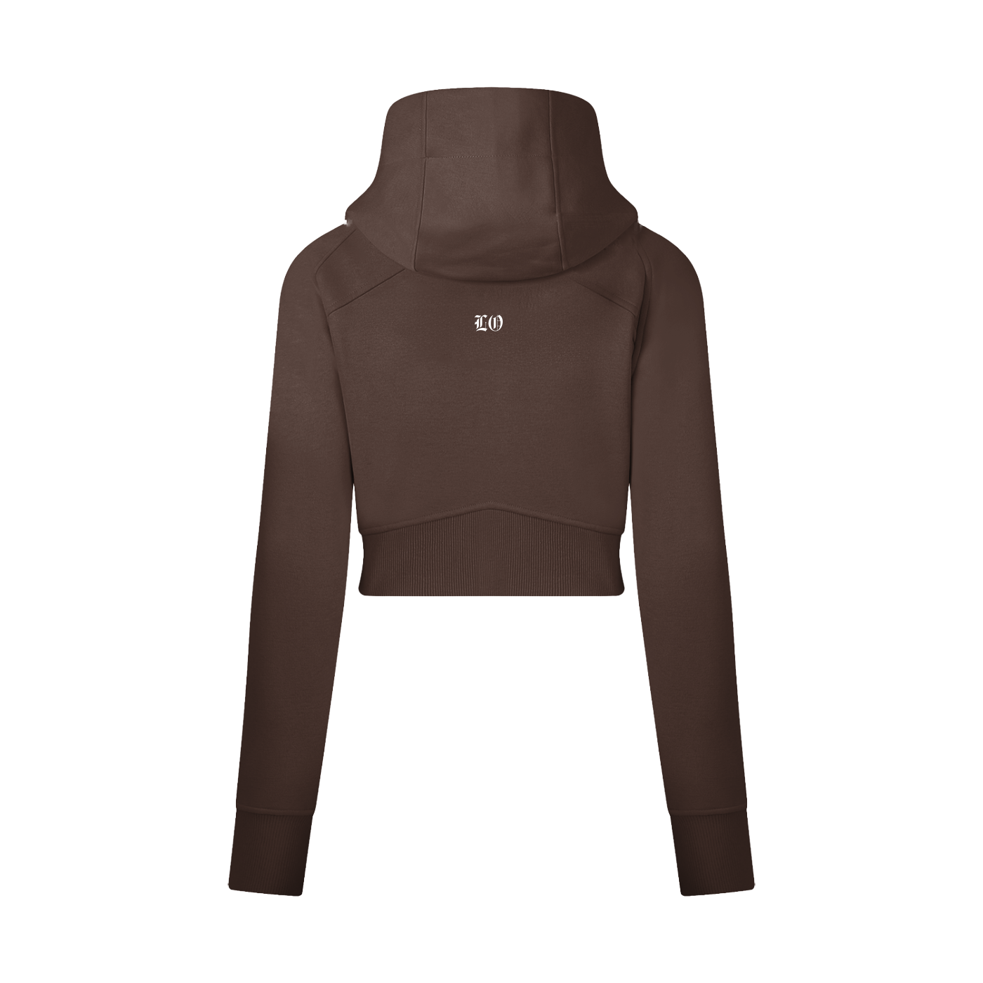 LOST ONES ATHLETICS CROPPED ZIP-HOODIE