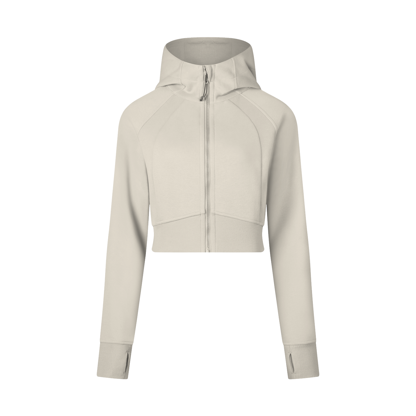 LOST ONES ATHLETICS CROPPED ZIP-HOODIE